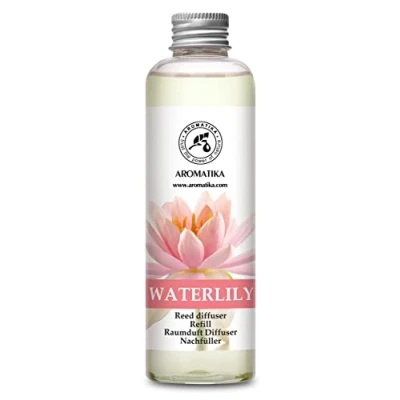 Immagine di Ricarica Diffusore Ninfea 200 ml Fragranza Intensa e Duratura Aromaterapia per Casa Profumo Floreale interni Aroma Diffuser