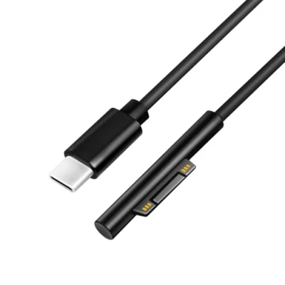 Immagine di Logilink PA0342 Cavo di collegamento USB C a Surface (90), 1,8 m, con PD (PowerDelivery) 60 W
