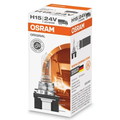Immagine di OSRAM 64177 Lampadina, faro di profondità H15 24V 60/20W 3200K Alogeno