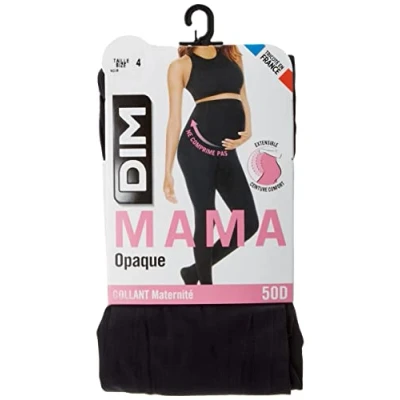 Immagine di DIM Collant Maternity Donna x1, Nero, XL