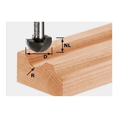 Immagine di Festool Fresa a raggio convesso HW S8 R4