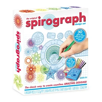 Immagine di Spirograph Set di design Disegni creativi Regali Natale Età 8+