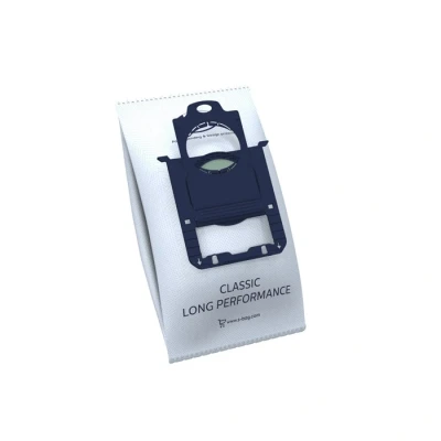 Immagine di Electrolux AEG 9001684589 sacco a vuoto aspirapolvere E201S kit sacchetti 4PZ classic long perf