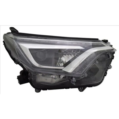 Immagine di TYC 20 16164 06 2 Fari Sx LED con luce guida diurna per veicolo circolazione Dx LED, motore elettrico TOYOTA: RAV4 IV SUV