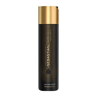 Immagine di Sebastian Professional Dark Oil Shampoo, Shampoo Leggero, Effetto Seta Senza Appesantire, Capelli Lisci e Setosi Nutriente, Dona Corposità Lucentezza, Per Tutti i Tipi di Capelli, 250ml
