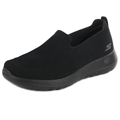 Immagine di Skechers Go Walk Joy Sensational Day, Scarpe da ginnastica Donna, Finiture In Tessuto Nero, 38 EU