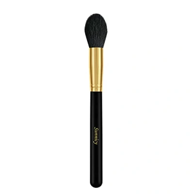 Immagine di Tapered Highlighter viso pennelli, conici Point per evidenziare gli occhi e la fronte Bone; Funziona con creme, polveri Minerali