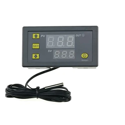 Immagine di FamilyMall Alta Precisione Regolatore di Temperatura Digitale Termostato Allarme Temp DC 12 V 20A LCD per Raffreddamento Riscaldamento Meter