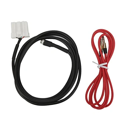 Immagine di Cavo Aux In per Auto Modulo Adattatore Autoradio Kit Connettore Audio Compatibile con Mazda 2/3/5/6/Mx5/Rx8