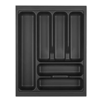 Immagine di Orga Box I Portaposate 369 x 473 grigio lavagna con struttura perlata per Tandembox Antaro/Intivo e ModernBox in armadio da 45 cm