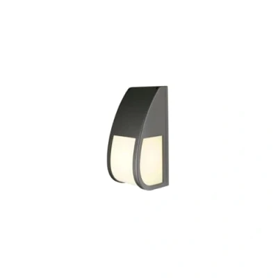 Immagine di SLV Keras 227176 Lampada da parete per esterno a risparmio energetico, LED (monocolore) E27 24 W Antracite