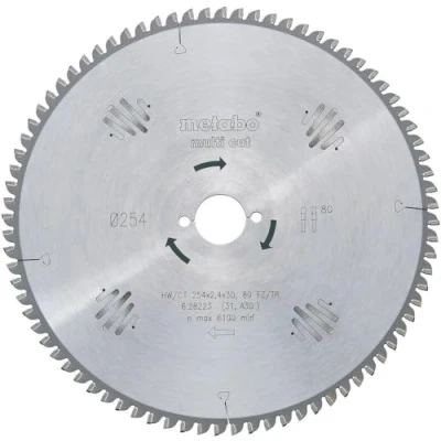 Immagine di Metabo HW/CT 315X30 96 FZ/TR5 628092000 Lama circolare in metallo duro 315 x 30 2 mm Numero di denti: 1 pz.
