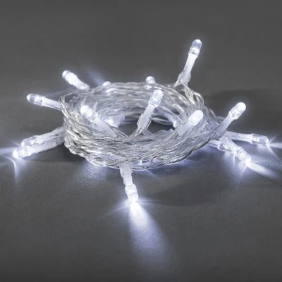Immagine di Catena di luci LED20_diodi bianco freddia batteria, sino a 30h