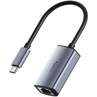 Immagine di Cudy Adattatore da USB C a Ethernet, di rete