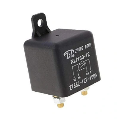 Immagine di Mintice 12V 100A Relè Auto Rame Split On off Interruttore Elettrici Avviamento Veicolo Automobile Camion Impermeabile 4 Terminale