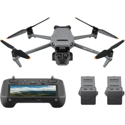 Immagine di DJI Mavic 3 Pro Cine con RC (schermo ad alta luminosità), drone tripla fotocamera, supporto per Apple ProRes memoria interna di 1TB. Batterie volo intelligenti e altro ancora