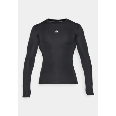 Immagine di adidas Performance Techfit Maglietta a manica lunga, Uomo, Taglia: Small, Black