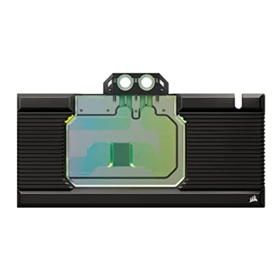 Immagine di Corsair Hydro X Series XG7 RGB 4090 TRIO Waterblock Per GPU MSI GeForce RTX™ GAMING in rame nichelato con backplate incluso Nero