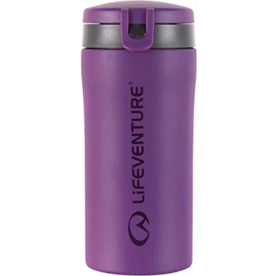 Immagine di Lifeventure tazza termica con coperchio ribaltabile, da viaggio isolata e a tenuta stagna, 300 ml