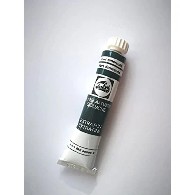 Immagine di Talens 616 Verde Smeraldo Gouache Tempera Extra Fine Tubo 20 ml