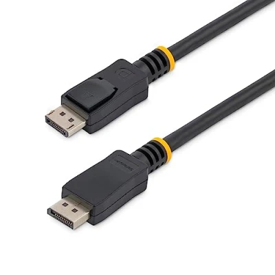 Immagine di StarTech.com Cavo DisplayPort 1.2 da 2m Certificato VESA 4K x 2K Ultra HD Video DP/DP per Monitor/Display Monitor con Connettori DP a Scatto (DISPL2M)