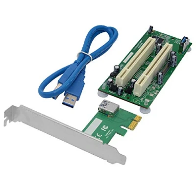 Immagine di Jeirdus Scheda adattatore PCI Express a PCIe 2 Converter Adapter