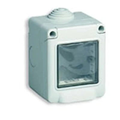 Immagine di Vimar 0R14902 Contenitore da parete Serie protetta e stagna IP55, 2 moduli Eikon, Arké Plana