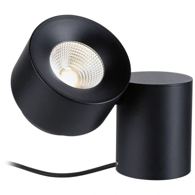 Immagine di Paulmann Pane 79781 Lampada da tavolo LED (monocolore) 3 W Nero