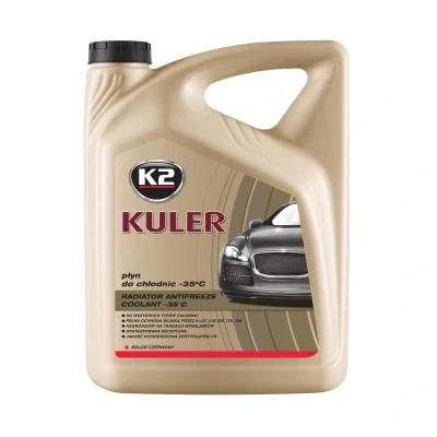 Immagine di K2, Long Life, liquido antigelo per radiatore, già miscelato, G12 e G12+, colore rosso, efficace fino a 35 C, di raffreddamento, antigelo, veicoli tutte le marche, 1 litro