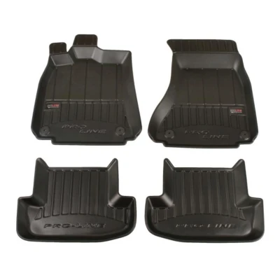 Immagine di FROGUM 3D407954 Set tappetino Gomma anteriore e posteriore 4 nero AUDI: A5 B8 Coupe