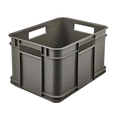 Immagine di keeeper Contenitore con Maniglie, Euro Box M, Procyclen, 16 l, Bruno Eco Line, Grigio