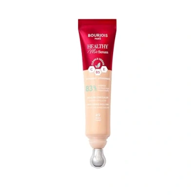 Immagine di Bourjois Healthy Mix 2 in 1 Correttore siero, Leviga rughe e segni d’espressione, Rinfresca il contorno occhi, con Caffeina, Vitamine C, B5, Vegano, Applicatore rinfrescante, Ivory, 11 ml
