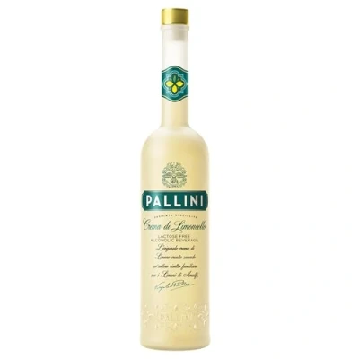 Immagine di Pallini Limoncello Vegan Cream 500 ml: infuso del pregiato &quot;Limone Costa D&#039;Amalfi IGP&quot; raccolto a mano Vietri sul Mare, Amalfi Vegan, senza latticini né glutine con latte di cocco 14,5% ABV.