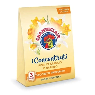 Immagine di CHANTECLAIR Sacchetti Profumati I Concentrati 1 Confezione Da 3 Pezzi, color Fiori Di Arancio E Narciso