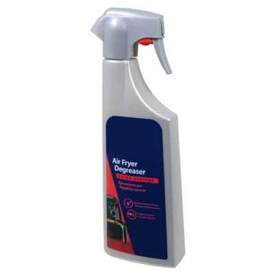 Immagine di SPARES2GO Sgrassatore per friggitrice ad aria, rimuovere grasso e cibo bruciato, flacone spray (500 ml)