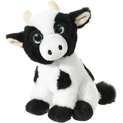 Immagine di Heunec Mini MI 273870 Peluche a forma di mucca, colore: Bianco