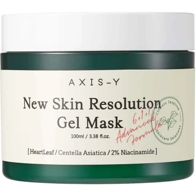 Immagine di AXIS Y NEW SKIN Resolution GEL MASK Maschera viso, Taglia: 100 ml,
