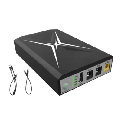 Immagine di Paociuro Router di Alimentazione Ininterrotta DC UPS 10400MAh 9V 12V 18W Batteria Backup Mini WiFi USB per CCTV Durevole Facile da Usare