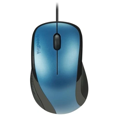 Immagine di Speedlink KAPPA Mouse a 3 pulsanti con connessione USB e forma ergonomica, blu