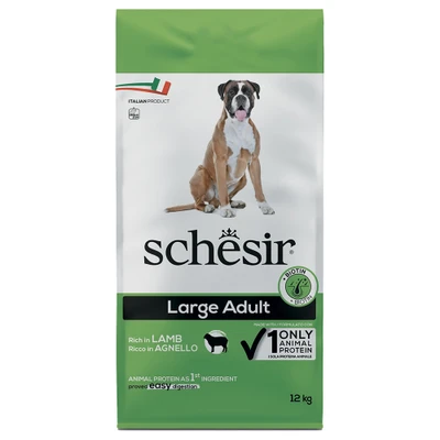 Immagine di Schesir Large Adult con Agnello Crocchette per cane Set %: 2 x 12 kg
