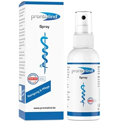Immagine di Prontolind Spray 75ml Per la pulizia antibatterica e cura di piercing, tunnel, spine modifiche del corpo Raccomandato dai principali studi piercing!