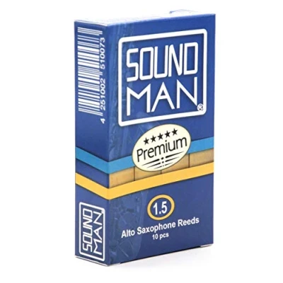 Immagine di 10 Soundman Ance per Sassofono Alto Saxophone Reeds (Durezza: 1,5)
