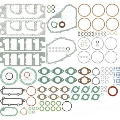 Immagine di REINZ 01 23405 04 Kit completo guarnizioni, Motore con paraolio albero a gomiti, guarnizione tenuta stelo valvola anello canna cilindro