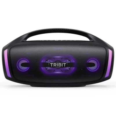 Immagine di TRIBIT StormBox Blast 2 altoparlante Bluetooth, portatile da 200W con subwoofer, XBass, luci LED, Bluetooth 5.4, IP67, EQ personalizzato, 30H di autonomia, per feste all&#039;aperto/spiaggia