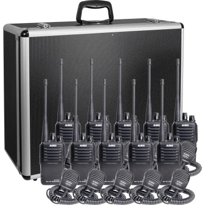 Immagine di Alinco Team Set DJ VX 46 EMS 76 150104 Radio PMR portatile Kit da 10