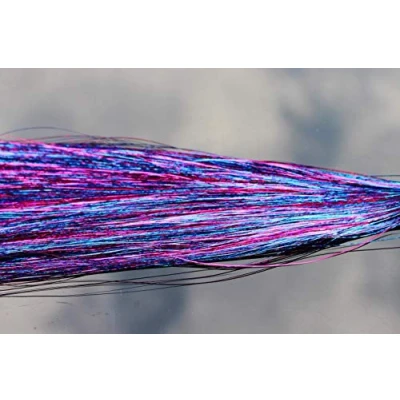 Immagine di Tigofly Flashabou, 5 confezioni di colori misti da 0,3 mm, olografici tinsel piatto in mylar cristallo flash trota tubo pesca a mosca materiali per legatura (colore 2)