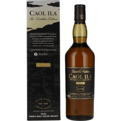 Immagine di Caol Ila The Distillers Edition 2021 Double Matured 2009 43% Vol 0.7 l in Confezione Regalo