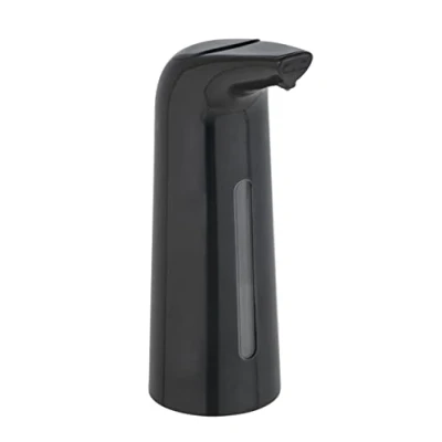 Immagine di Wenko Dispenser di Sapone e disinfettante a infrarossi Larino, Automatico per con sensore, Anche Liquido, Ricaricabile, Batteria, 400 ml, 9 x 22,5 cm