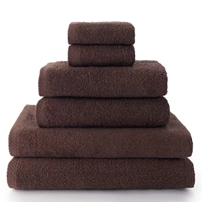 Immagine di Top Towel Set 2 asciugamani, teli bagno o doccia e asciugamani bidet 100% cotone 400 g/m2