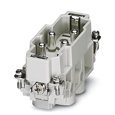 Immagine di Inserto maschio HC K 1679414 Phoenix Contact 4 + PE A vite 1 pz.